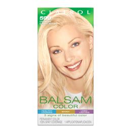 12 Wholesale Clairol Balsam Hair Color 1 Count Natural Blonde Number 599