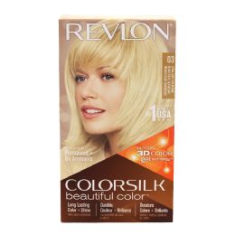 12 Pieces Color Silk Hair Color 1 Pack Number 03 Blond - Hair Products