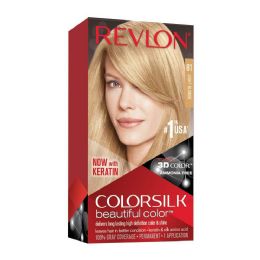 12 Pieces Color Silk Hair Color 1 Pack Number 81 Light Blonde - Hair Products