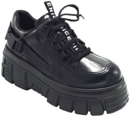 12 Wholesale Women Shoes Black Size 5 - 10 Assorted