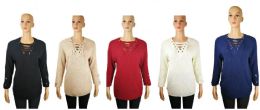 48 Pieces Womens Sweaters Strechy Winter Assorted Color And Size - Womens Sweaters & Cardigan