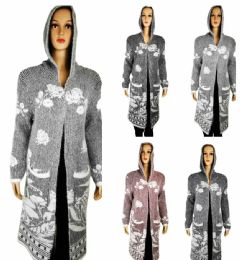 24 Pieces Womens Long Sweaters Assorted Color -- Size Assorted - Womens Sweaters & Cardigan