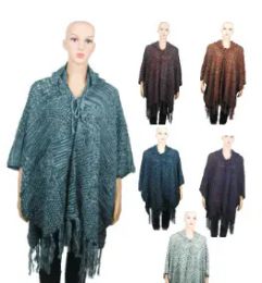 48 of Womens Plain Design Shawl Assorted Color