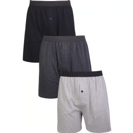 144 Pieces Knocker Men's Cotton Knit Boxers Size S - Mens Underwear
