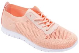 12 Wholesale Women Sneakers Pink Size 5 - 10 Assorted