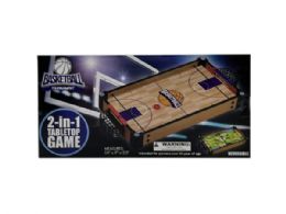 36 Wholesale 2 In 1 Table Game (golf And Basketball)