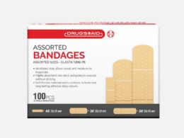 48 Pieces 100 Pcs Assorted Bandages - Bandages and Support Wraps