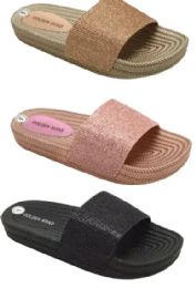 60 Wholesale Women's Comfort Slides Sandal