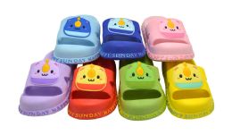 72 Pairs Girls Garden Clogs Summer Cute Sandals Slippers For Boys Girls Toddler Outdoor Indoor - Girls Slippers