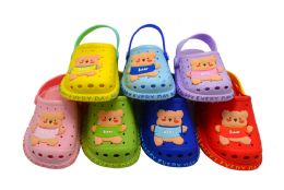 72 Wholesale Girls Garden Clogs Summer Cute Sandals Slippers For Boys Girls Toddler Outdoor Indoor