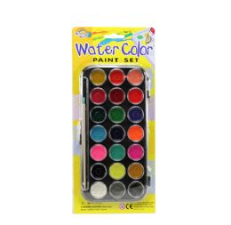 72 Pieces 21 Water Color Set - Paint, Brushes & Finger Paint