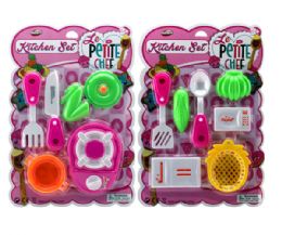 72 Wholesale Cooking Play Set On Card