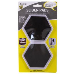 72 Wholesale Slider Pads 4pk Pentagon Shape