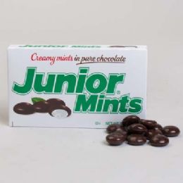 72 Wholesale Junior Mints 3.5oz Box In 72pc Shipper