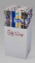 60 pieces Giftwrap Everyday 40 Sq Ft Random Asst. Prepriced - Gift Wrap