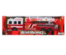 6 Wholesale 16 Inch Fire Engine Truck In Window Box