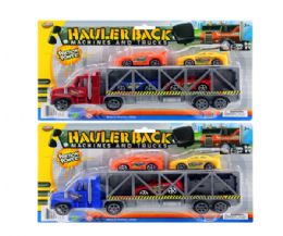 24 Wholesale 12 Inch Trailer Truck With 4 Piece 3.25 Inch Racing
