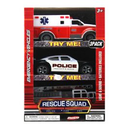 4 Wholesale 3 Pack Emergency Vehicles Light And Sound Battery Included