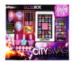 12 Pieces City Swag 11 Piece Make Up Play Set In Window Box White And Black - Girls Toys