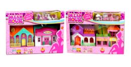 24 Wholesale Dream Beach House Play Set With 17 Accessories In Window