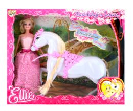 12 Wholesale Doll And Horse Evening Dress In Window Box