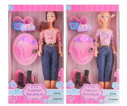 12 Wholesale 18 Inch Fashion Doll Boutique 2 Assorted