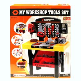 4 Wholesale Workshop Table With 40 Piece Tool Play Set In Box