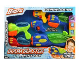 4 Pieces Boom Blaster Battle Pack 6 Pack - Toy Weapons
