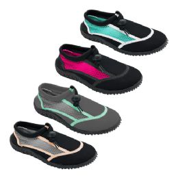 48 Pieces Women' S Water Shoes - Women's Aqua Socks