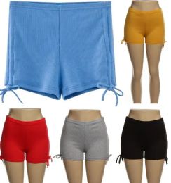 48 Wholesale Soft Comfy Activewear Lounge Shorts With Pockets And Drawstring For Women
