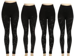 72 of Women Workout Yoga Buttery Soft Printed Stretch Leggings
