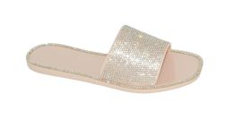 12 Wholesale Jelly Sandals For Women In Color Nude Size 5-10
