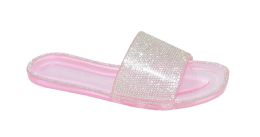 12 Wholesale Jelly Sandals For Women In Fuchsia Size 5-10