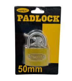 72 Pieces 50mm Padlock - Padlocks and Combination Locks