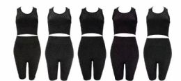 48 Pieces Lady's Suits Set Size Assorted - Womens Capri Pants