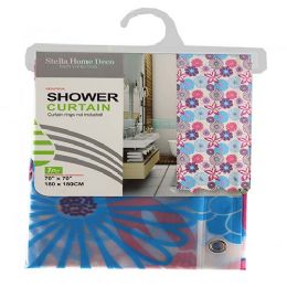 24 of Shower Curtain Lavender Flowers 70x70 Inch