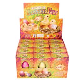 144 Wholesale Magic Growing Chick Easter Egg