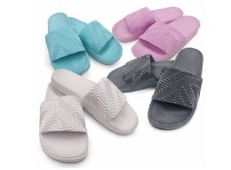 48 Wholesale Ladies Sandal Assorted Colors