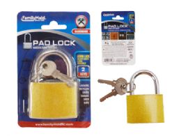 72 Pieces Brass Padlock 46mm - Padlocks and Combination Locks