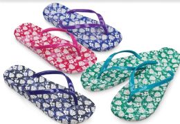 48 Pairs Ladies Flip Flop In Assorted Color And Size - Women's Flip Flops