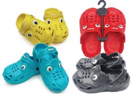 48 Wholesale Kids Clogs In Assorted Colors