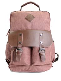 12 of Unisex Backpack Premium Zipper Color Brown