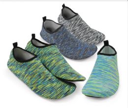 48 Pairs Mens Static Water Shoes In Assorted Color - Men's Aqua Socks