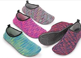 48 Pairs Womens Static Water Shoes In Assorted Color - Women's Aqua Socks