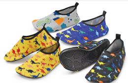 48 Pairs Boys Printed Dino Water Shoes - Boys Flip Flops & Sandals