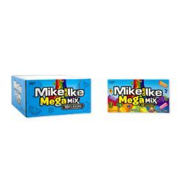 12 pieces Candy Mike & Ike Mega Mix 5 Oz Theather Box - Food & Beverage