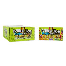 12 Wholesale Candy Mike & Ike Mega Mix Sour 5 Oz Theather Box