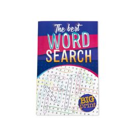 48 pieces Word Search Big Print 5x8 - Crosswords, Dictionaries, Puzzle books