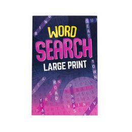 48 pieces Word Search 5x8 2 Asstdlarge Print - Crosswords, Dictionaries, Puzzle books