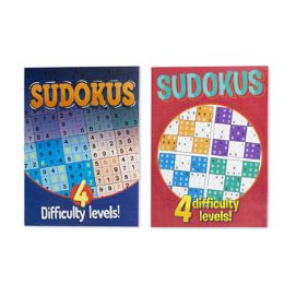 24 pieces Soduko Puzzle Book 2 Asstd - Crosswords, Dictionaries, Puzzle books